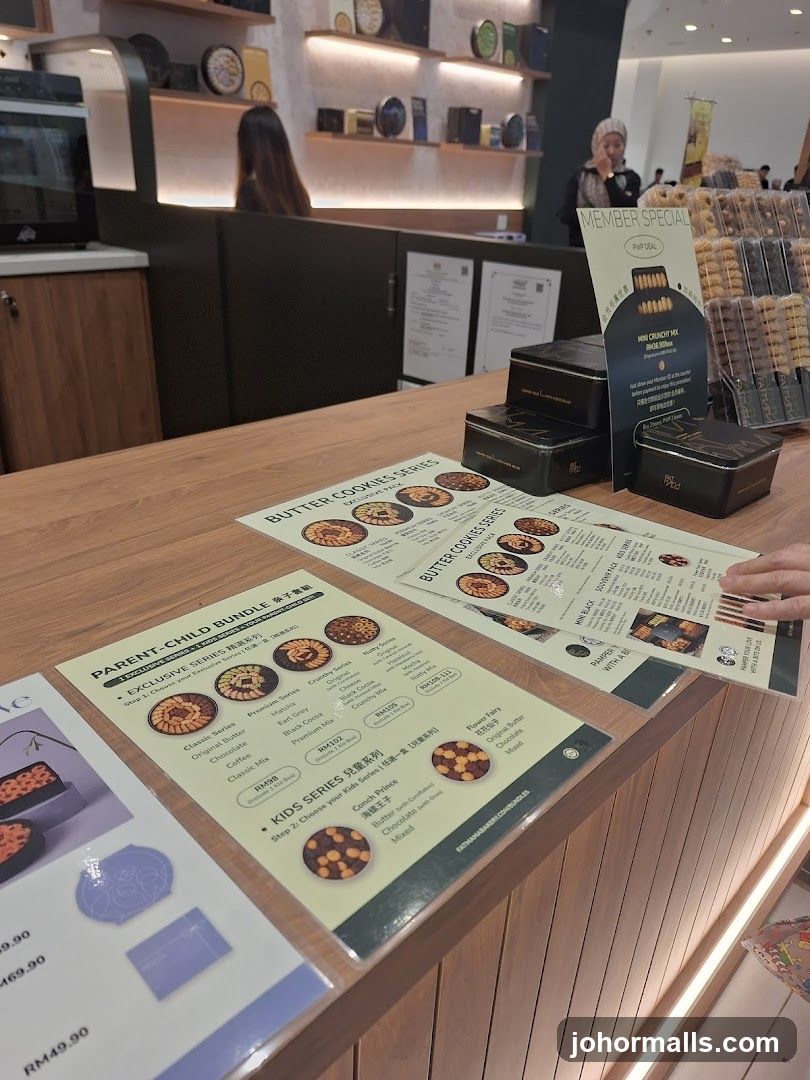 Cookie Menu and Display