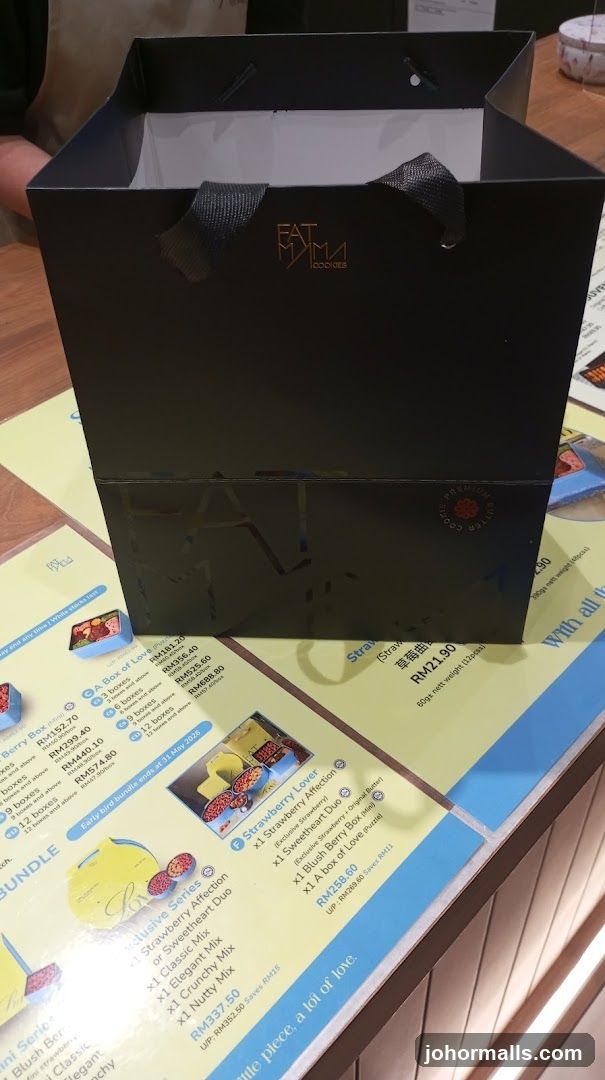 Gift Bag and Menu
