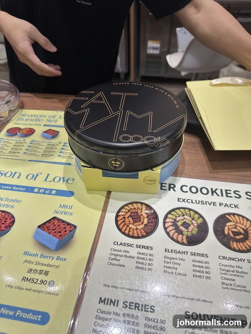 Fat Mama Cookies Menu