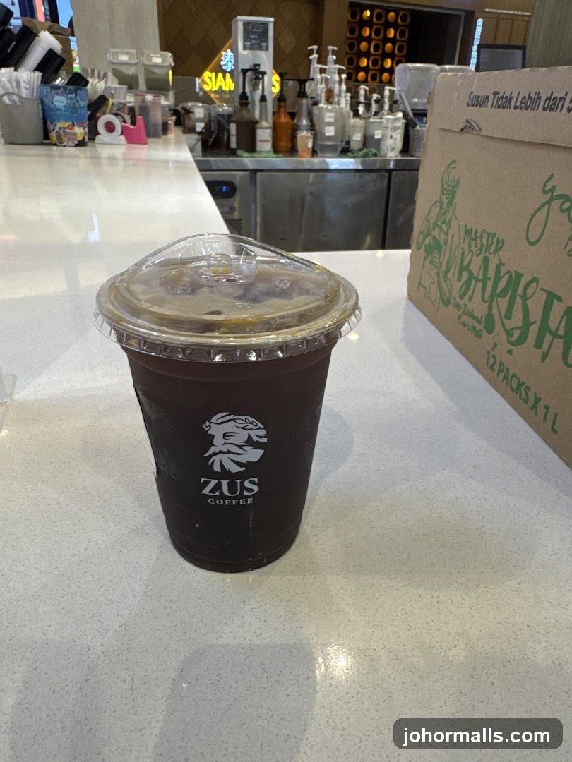 Iced Coffee at ZUS Coffee
