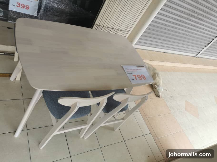 Dining Set with Price Tags