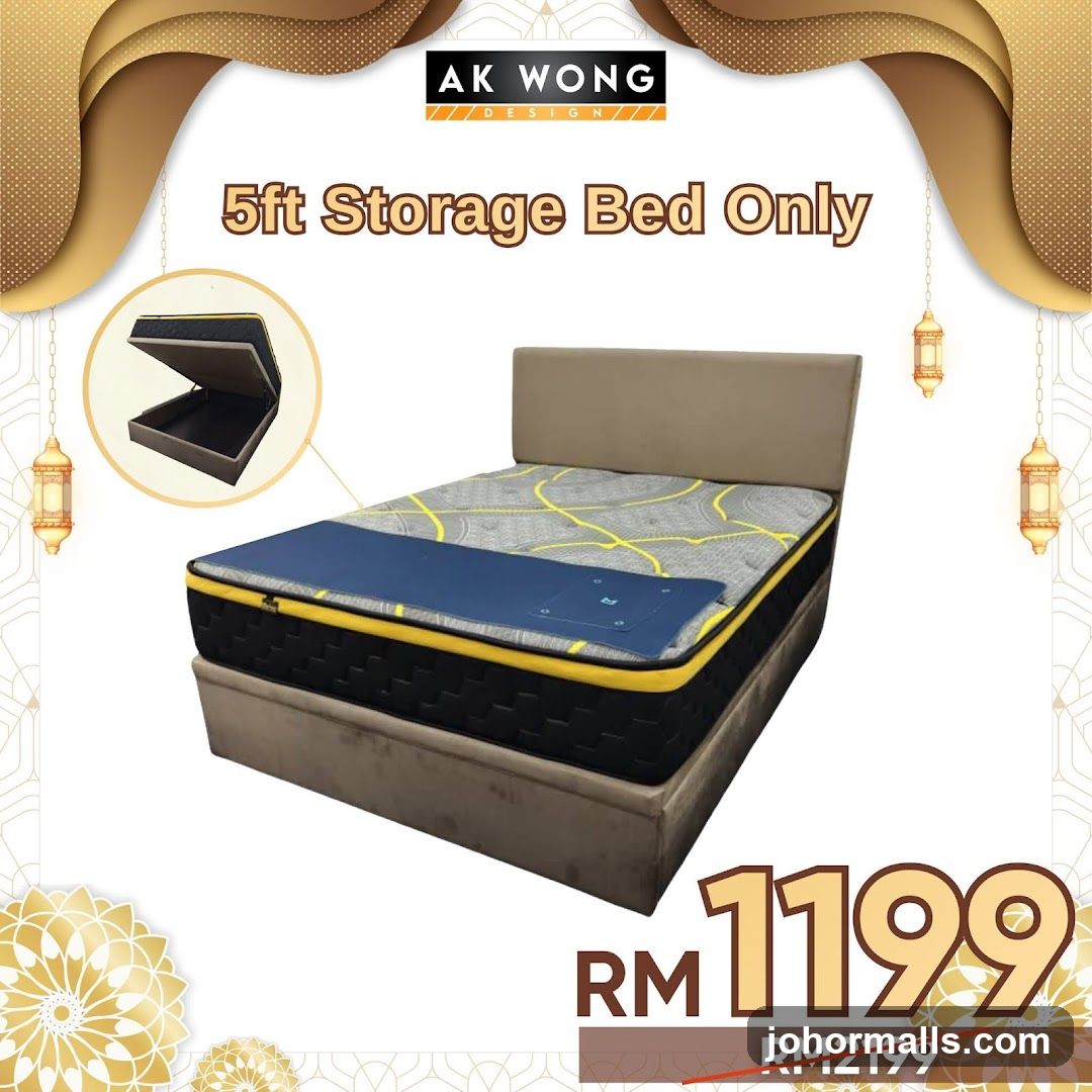 5ft Storage Bed