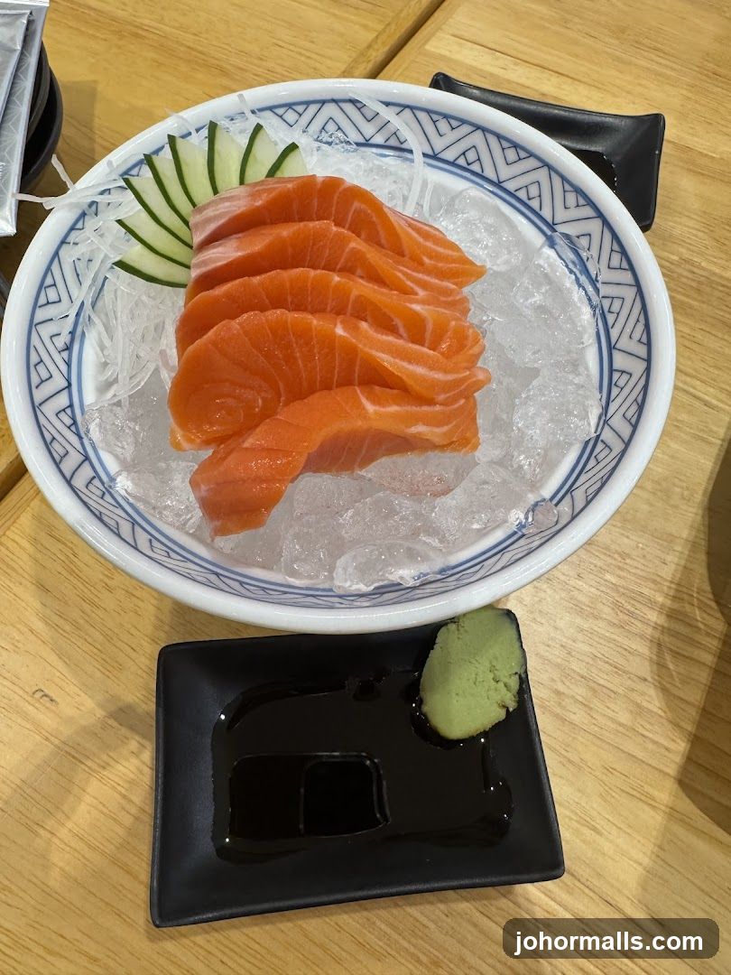 Salmon Sashimi