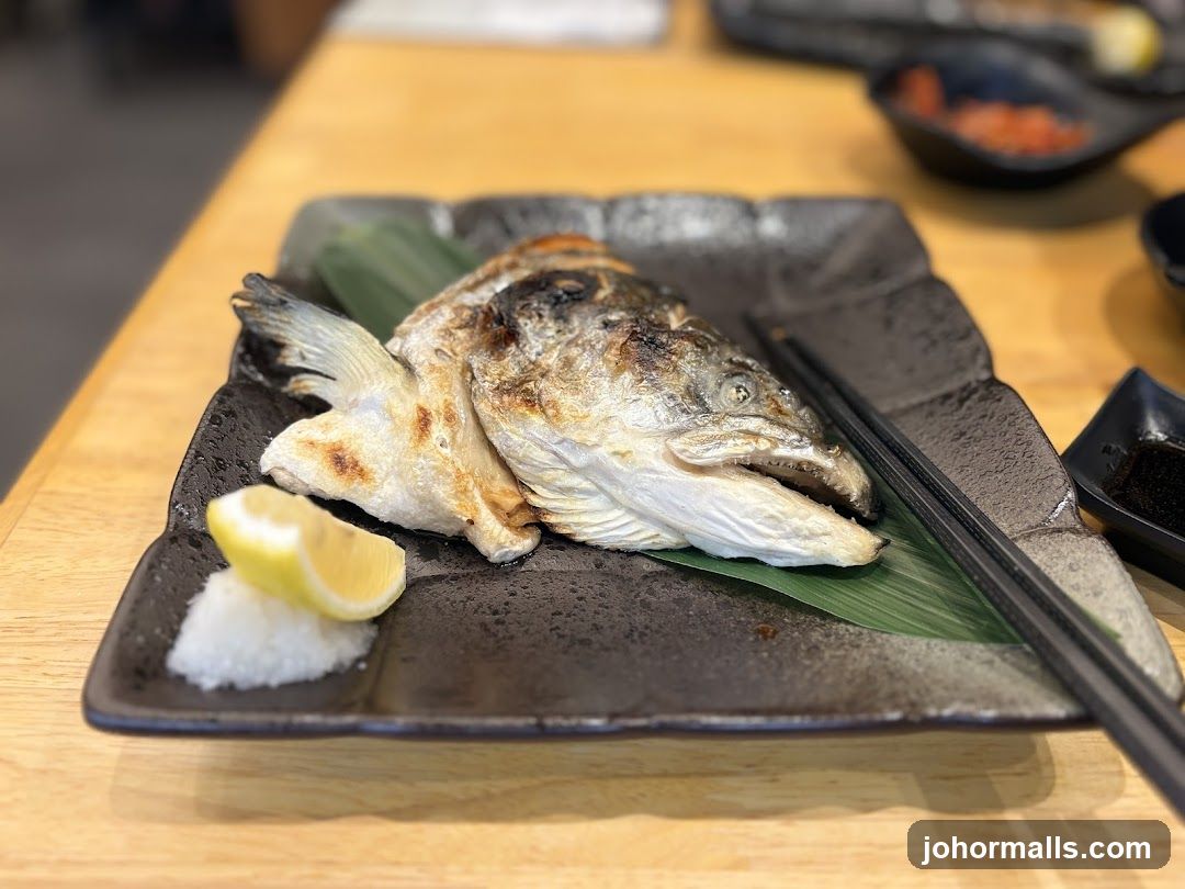 Grilled Fish Head