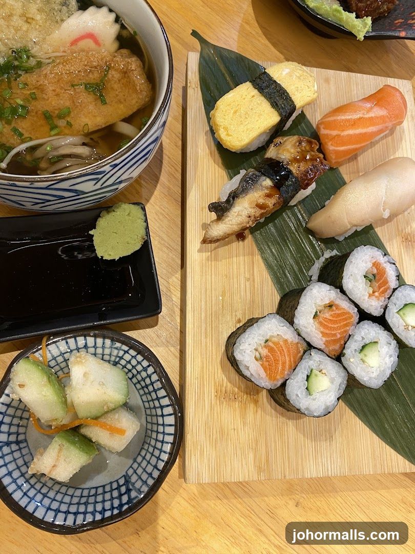 Sushi and Udon