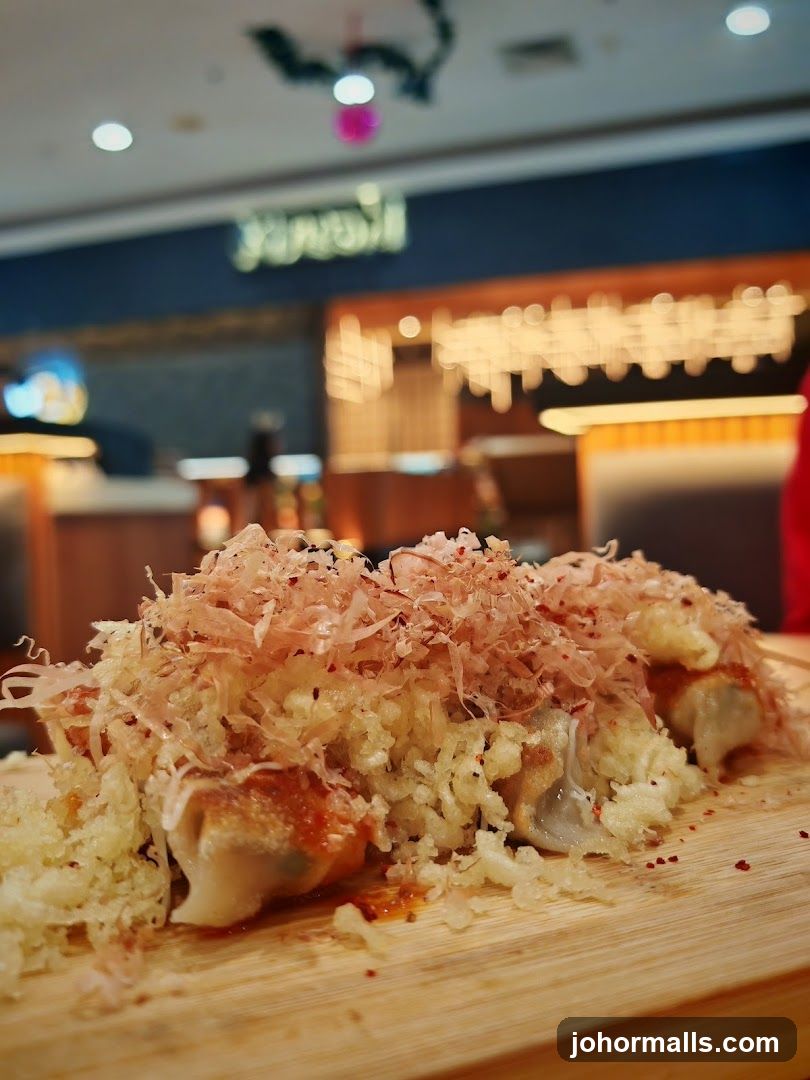 Gyoza with Toppings