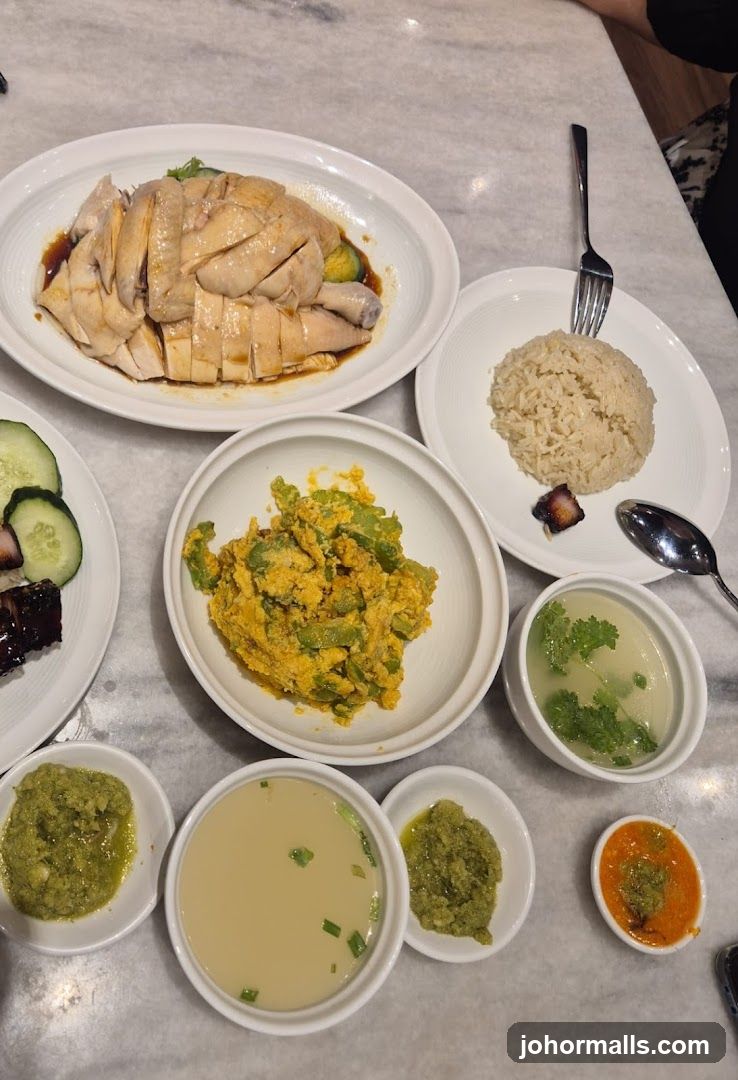 Hainanese Chicken Rice
