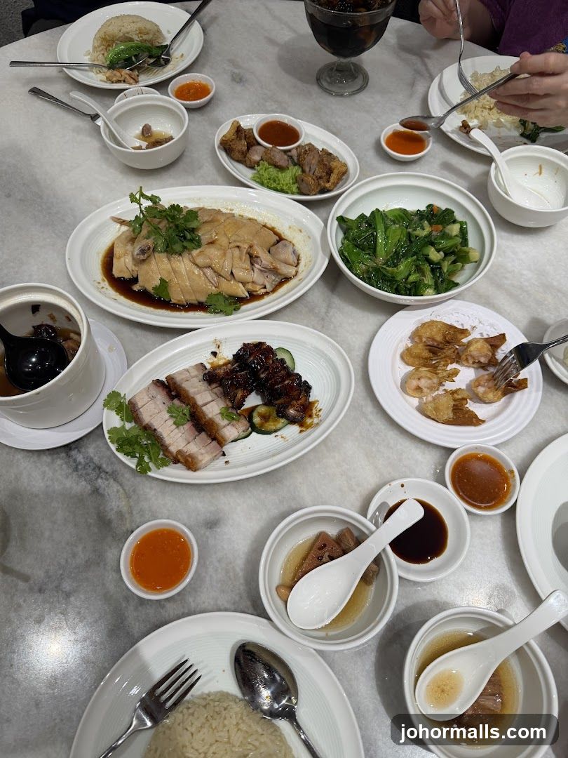 Assortment of Chinese Dishes