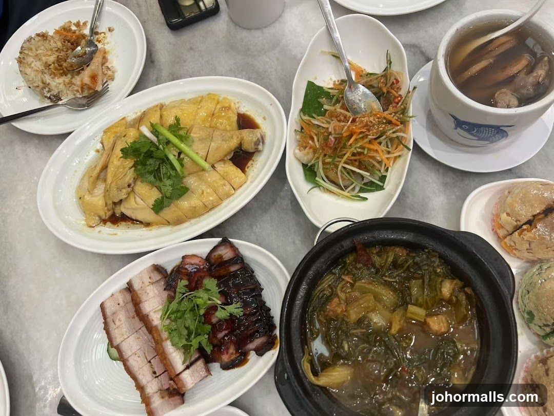 Assortment of Chinese Dishes