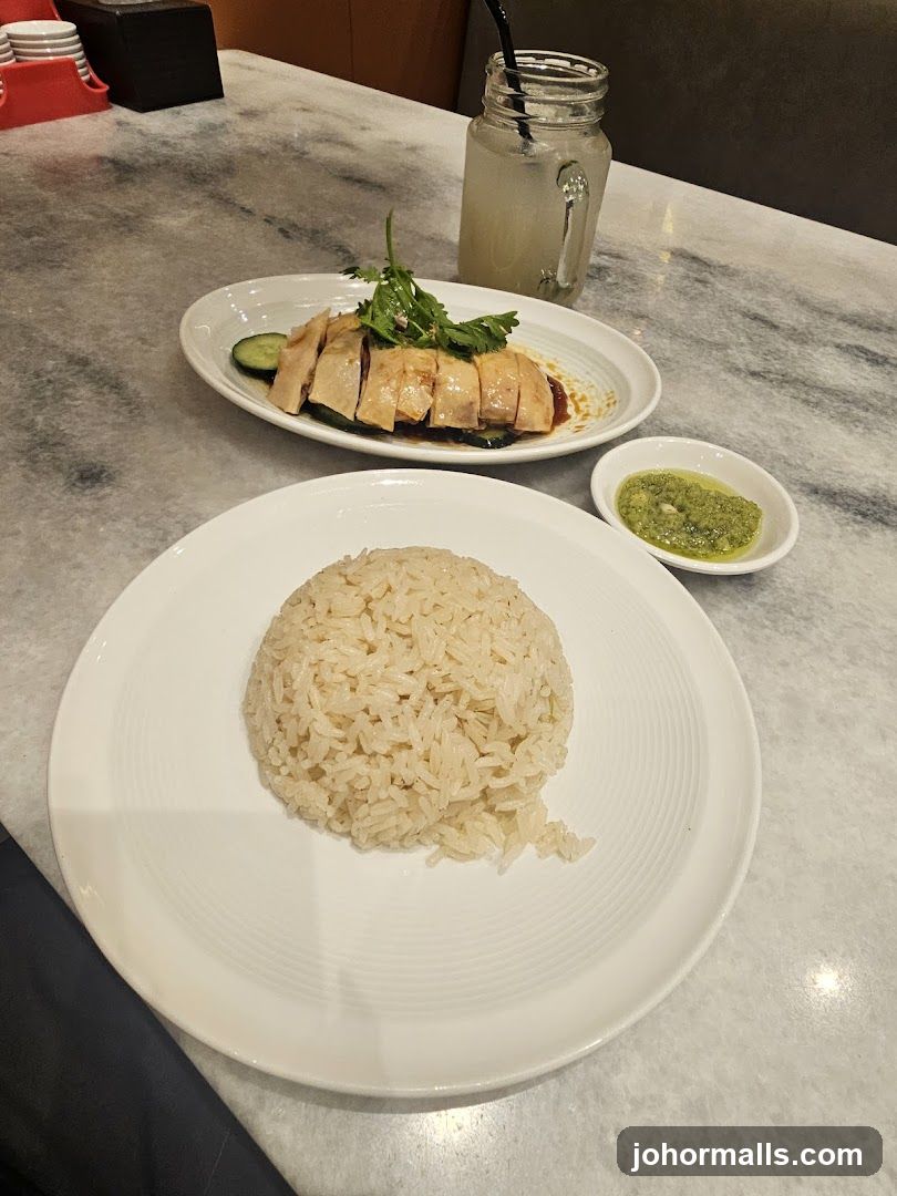 Hainanese Chicken Rice