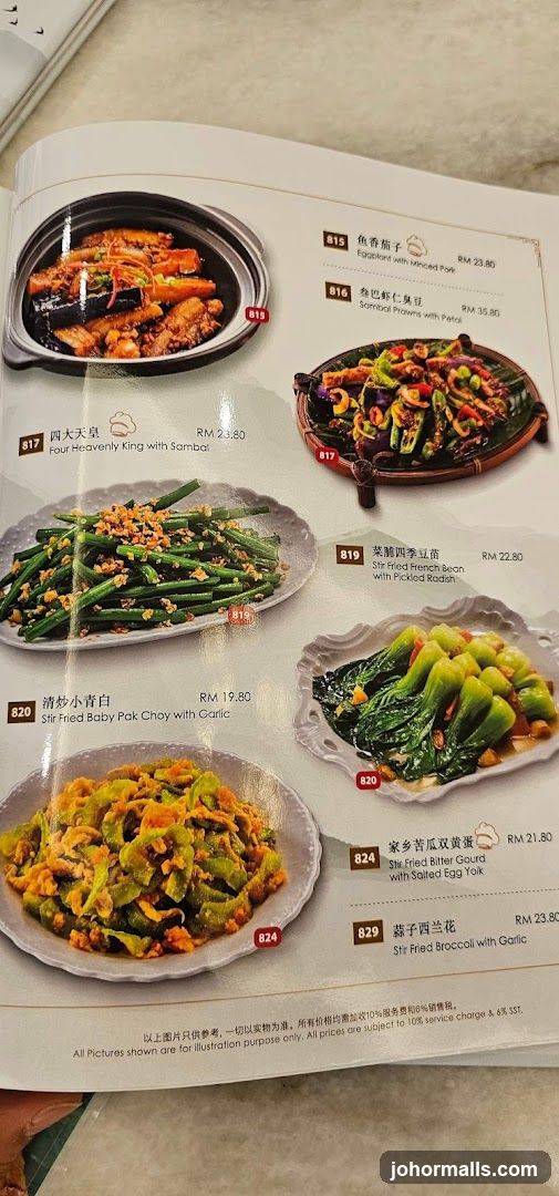 Menu Page