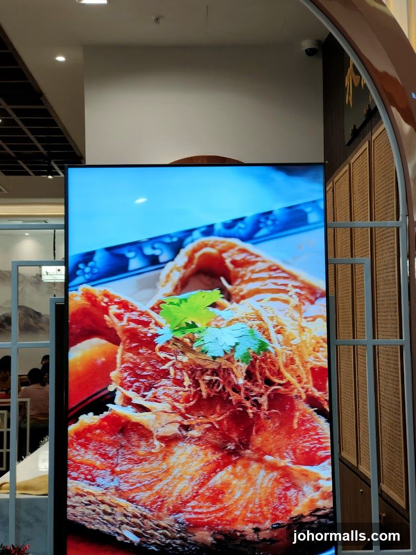 Digital Display of Fried Fish