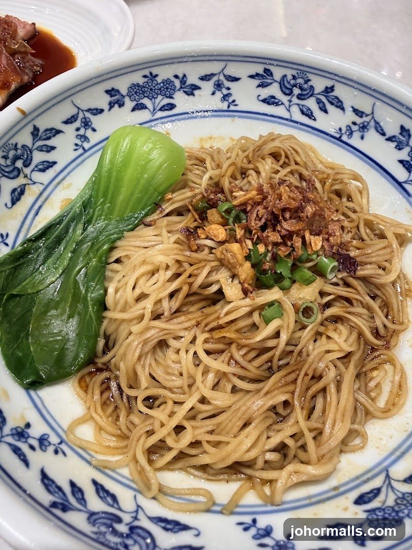 Noodles with Bok Choy