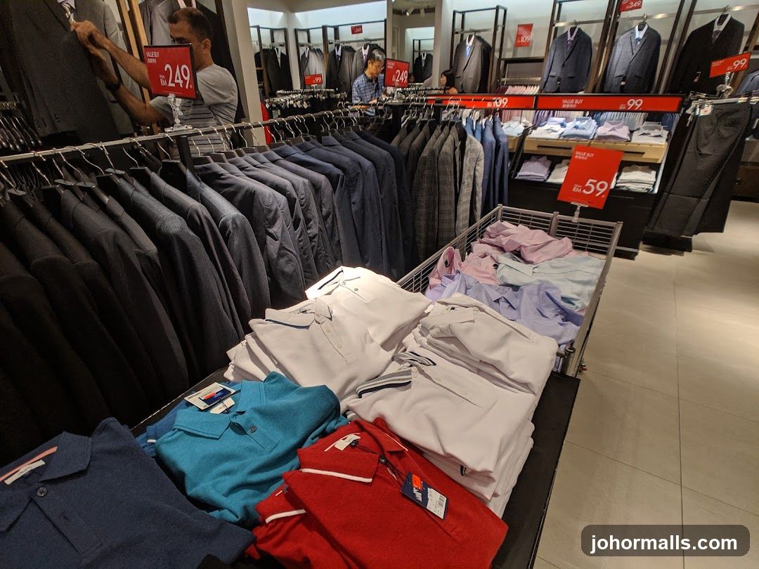 Men's Clothing Store Display