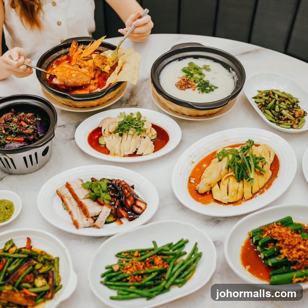 Assortment of Chinese Dishes