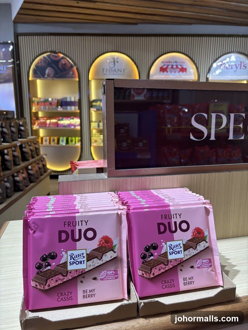 Ritter Sport Chocolate Display
