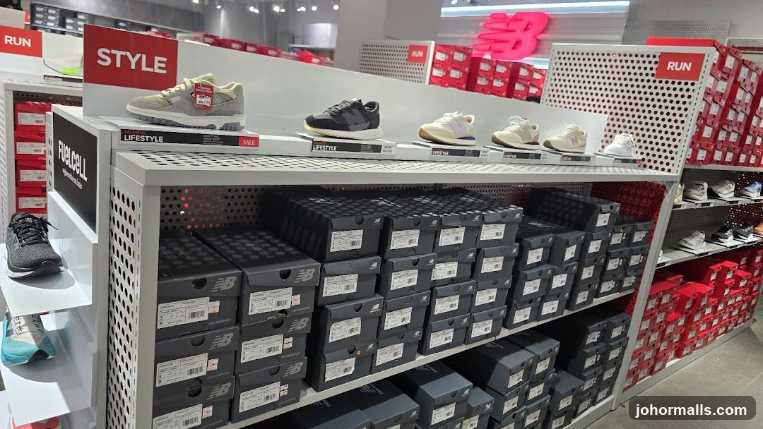 New Balance Shoe Store Display