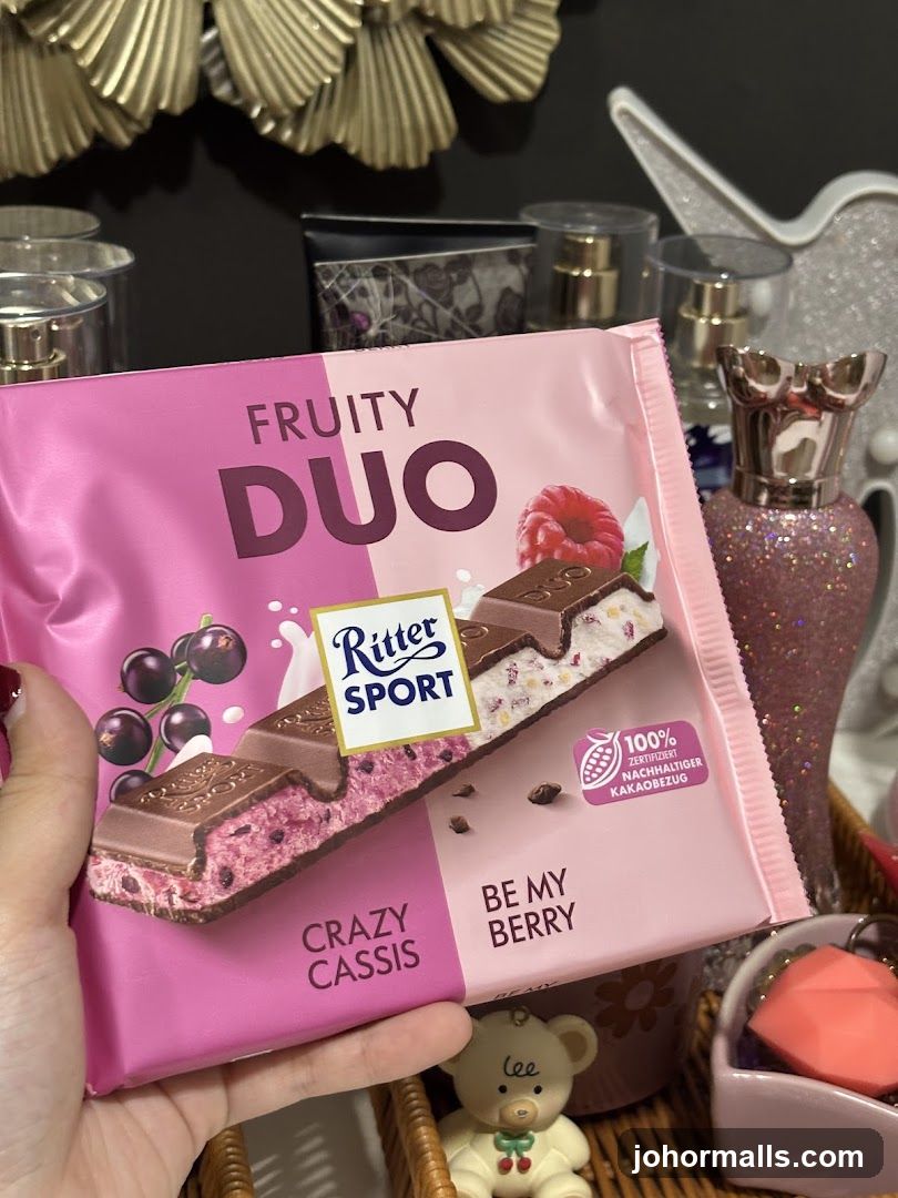 Ritter Sport Fruity Duo Chocolate Bar