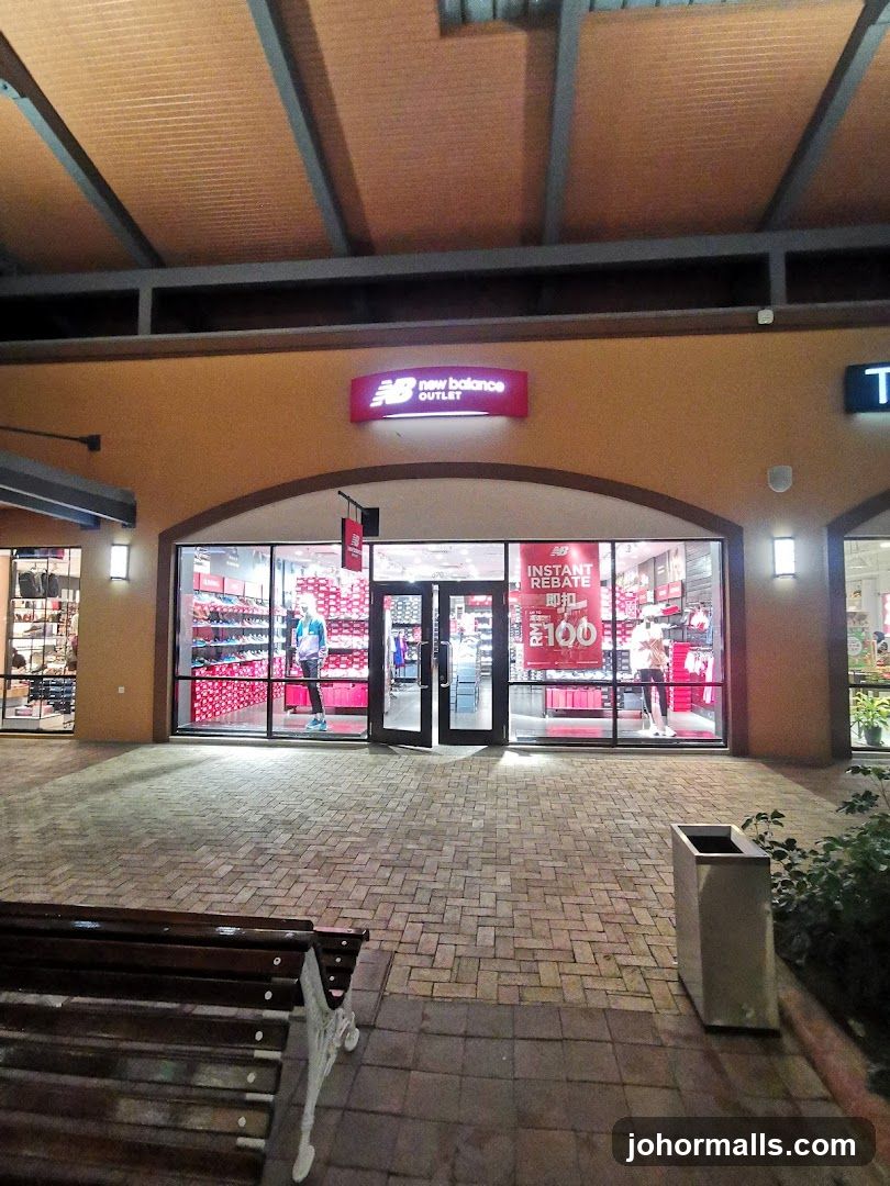 New Balance Outlet Storefront