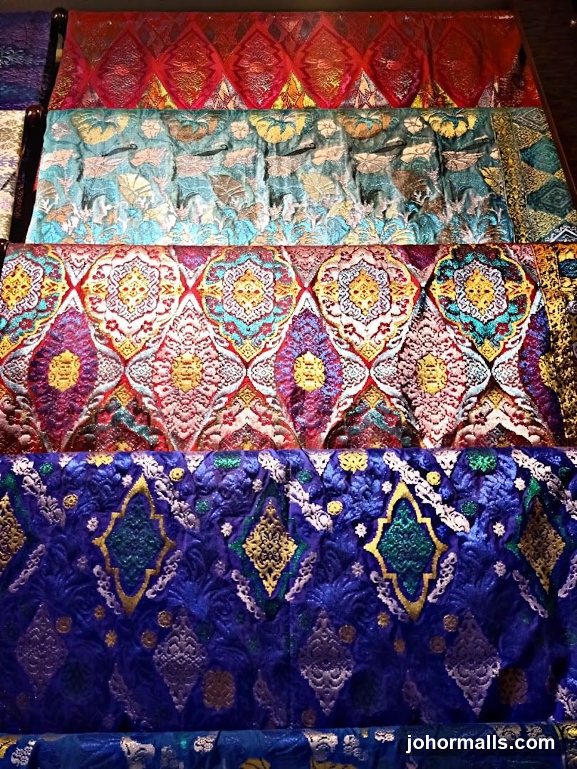 Textiles with intricate patterns
