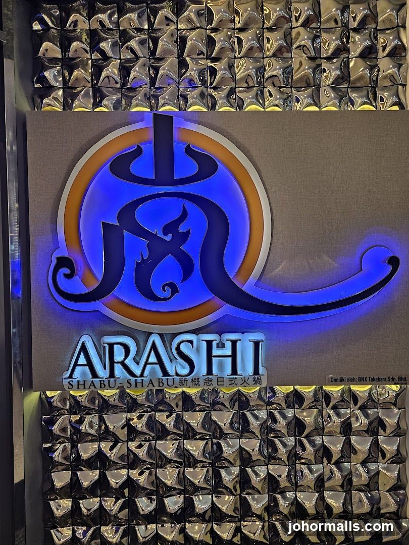 Arashi Shabu-Shabu Signage