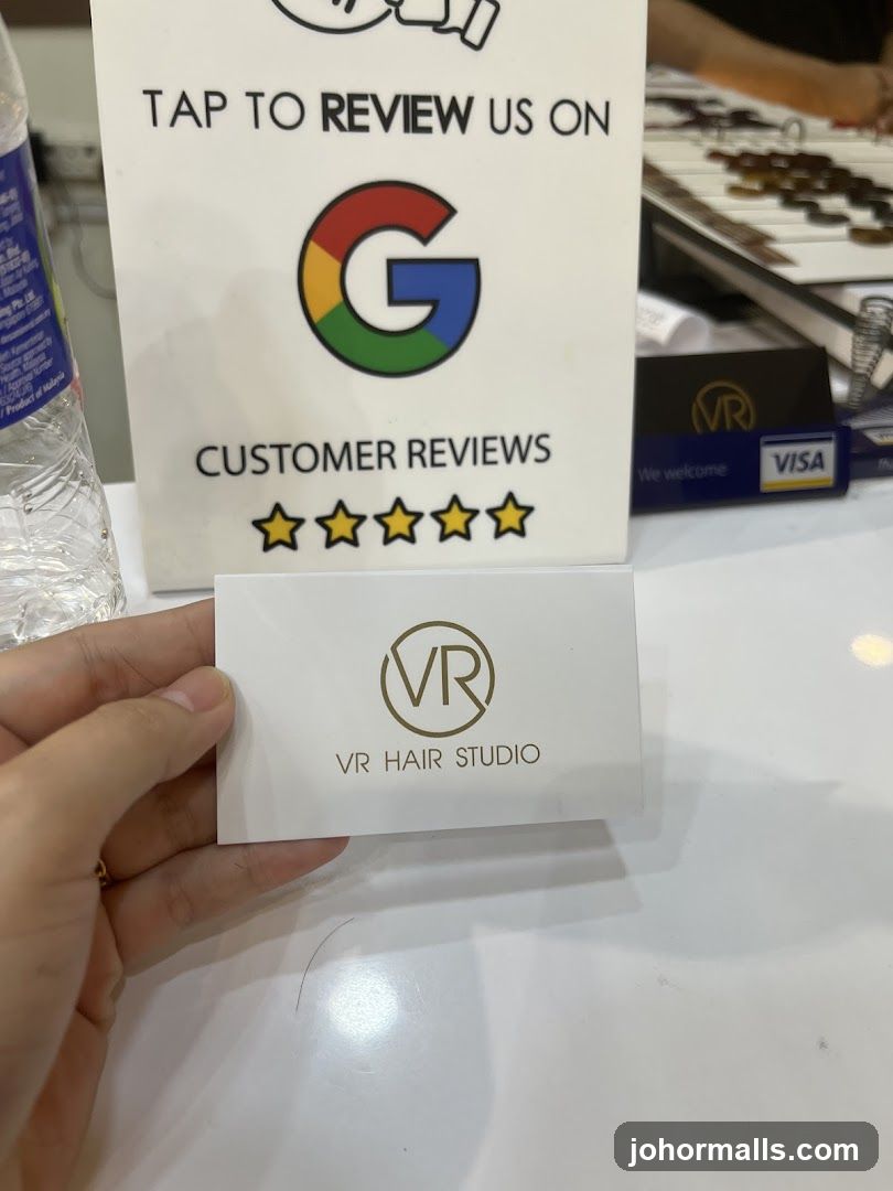VR Hair Studio promotional materials