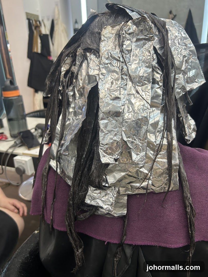 Hair Dyeing Process