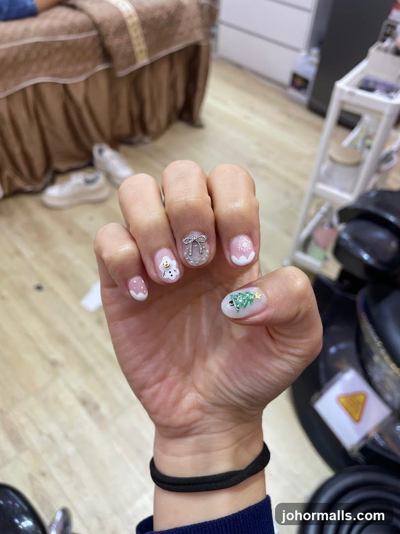Christmas Themed Nails