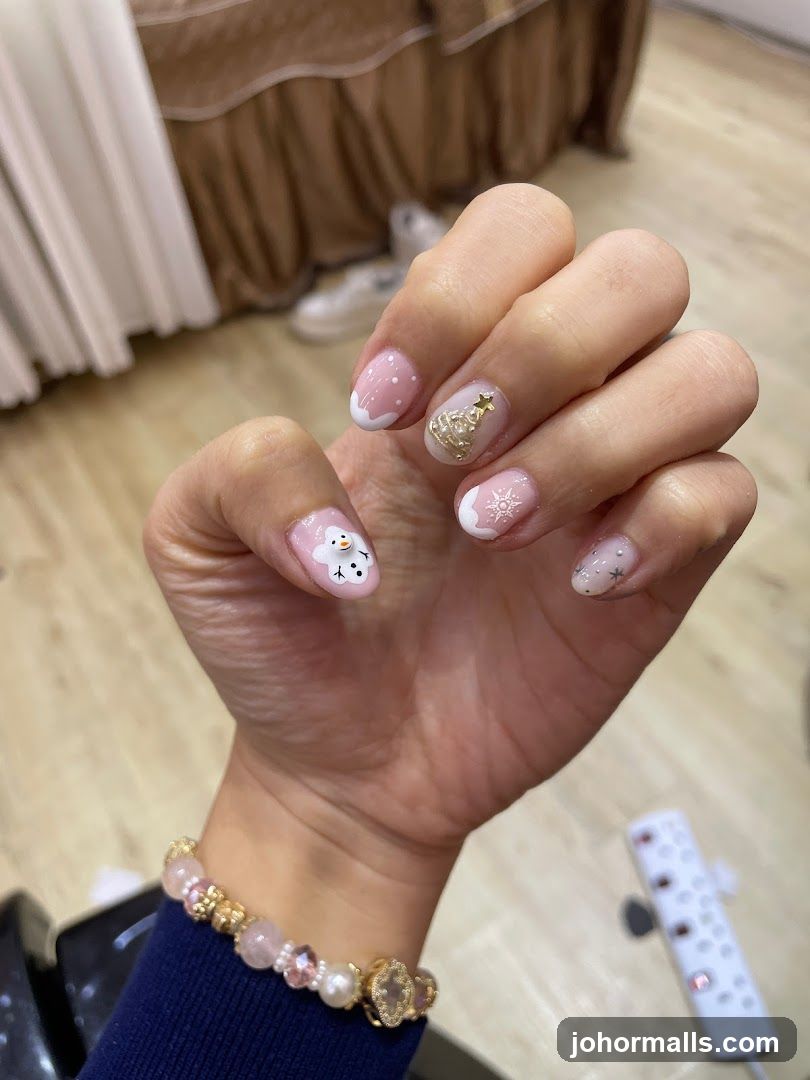 Christmas Themed Nails