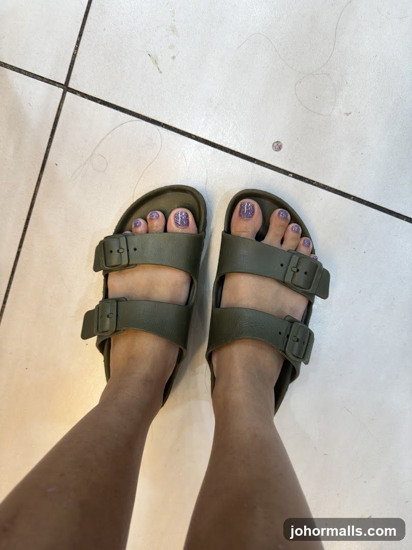 Feet in Sandals