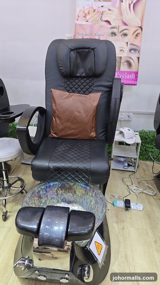 Pedicure Chair and Beauty Poster