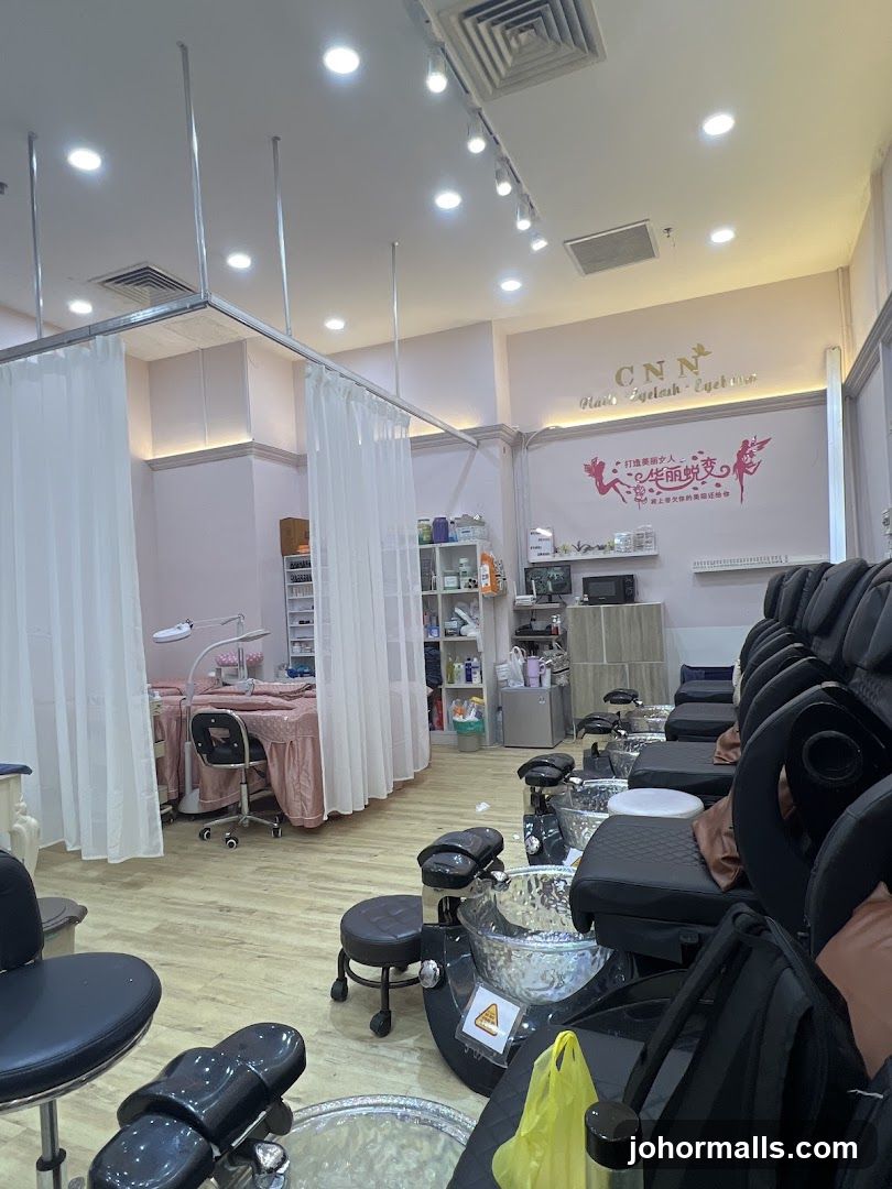 Nail and Eyelash Salon Interior