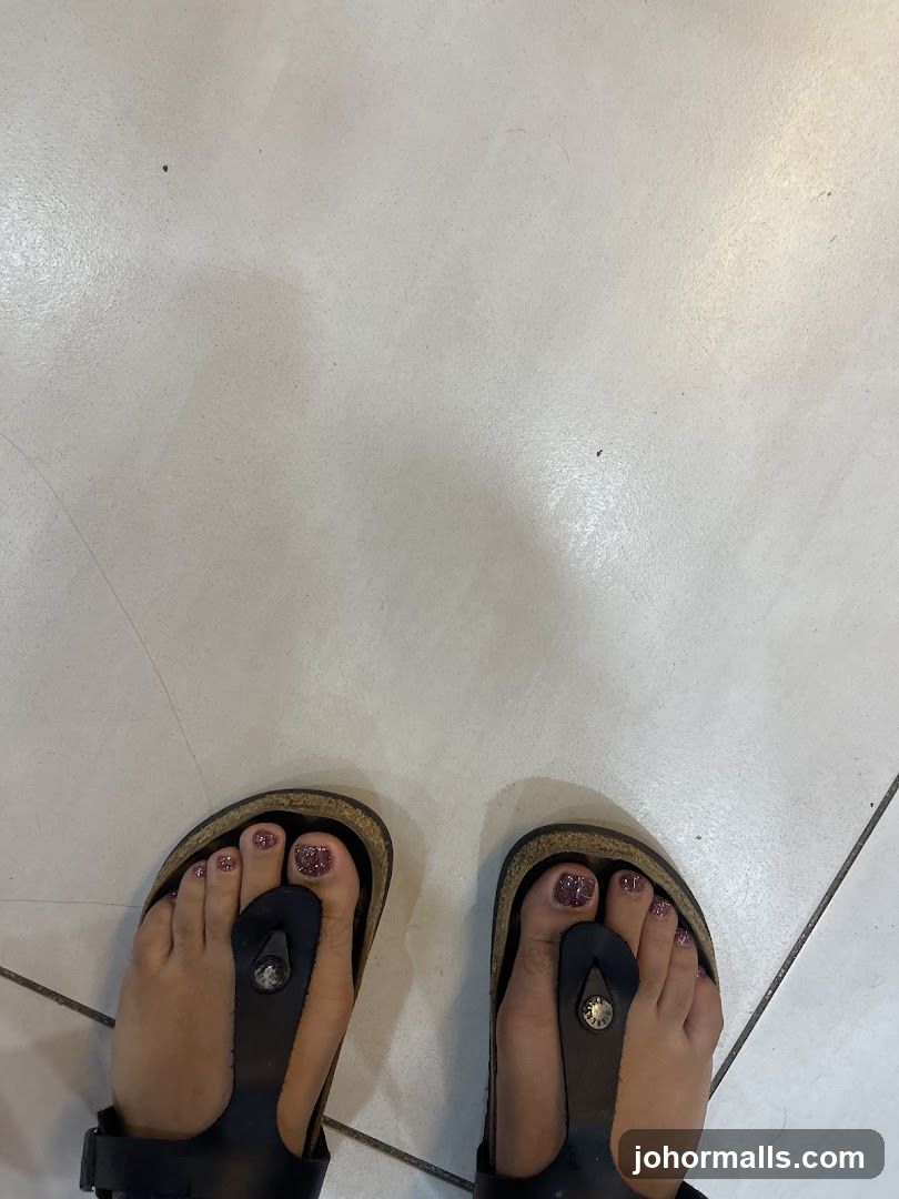 Feet in Sandals