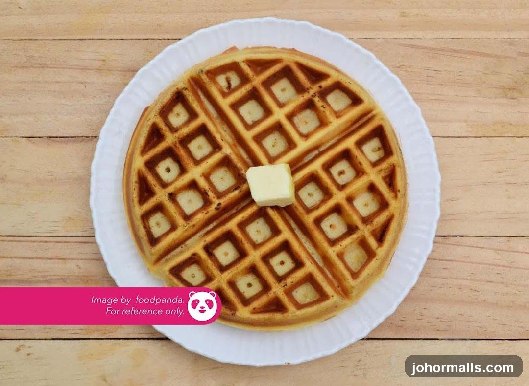 Waffle with Butter