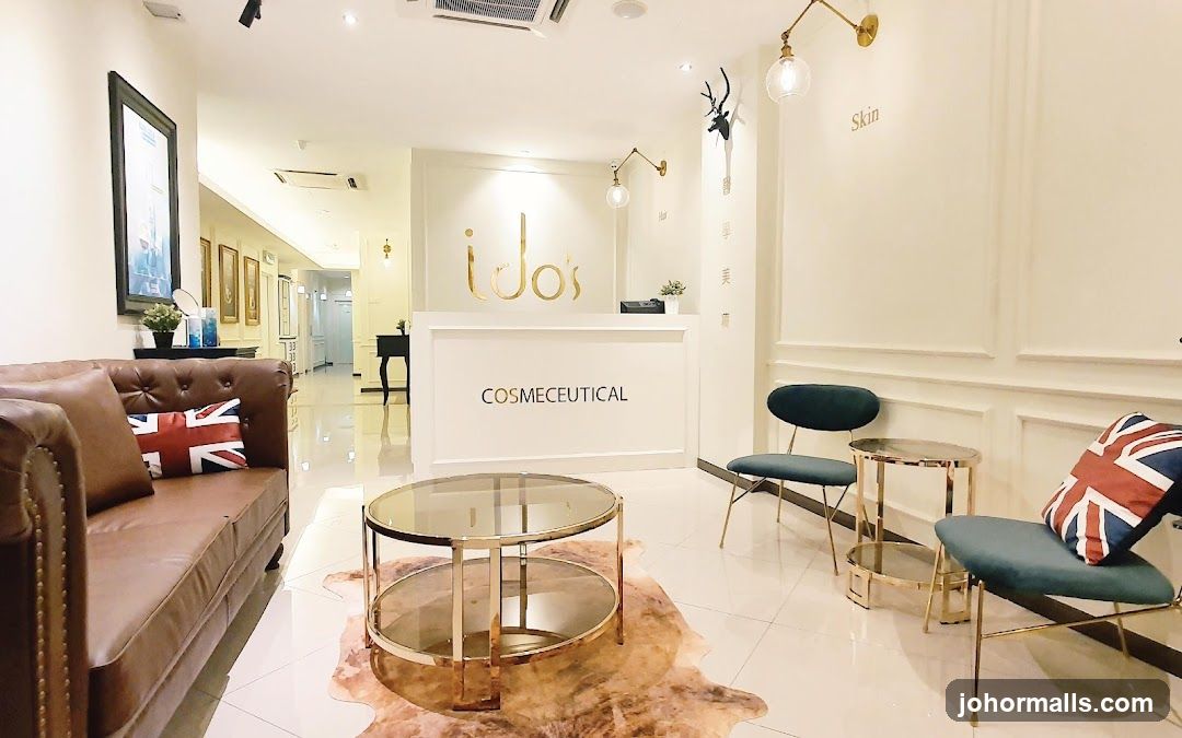 Cosmeceutical reception area