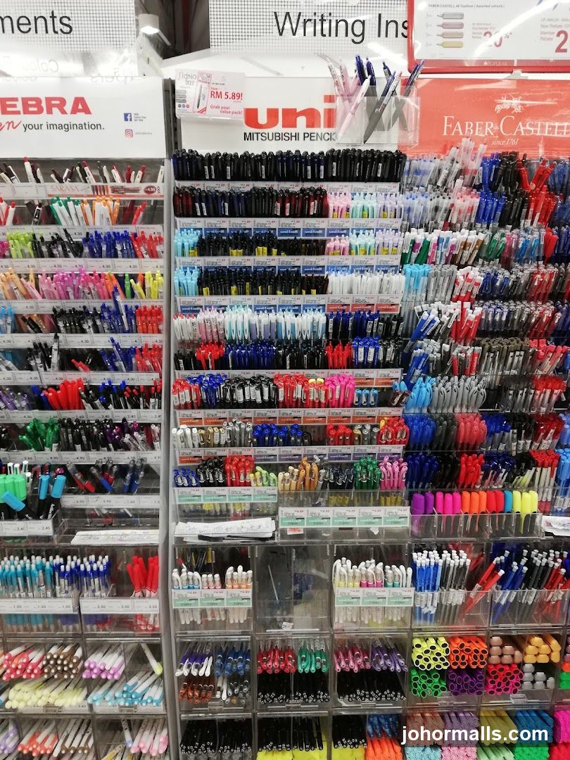 Pens and Writing Instruments Display