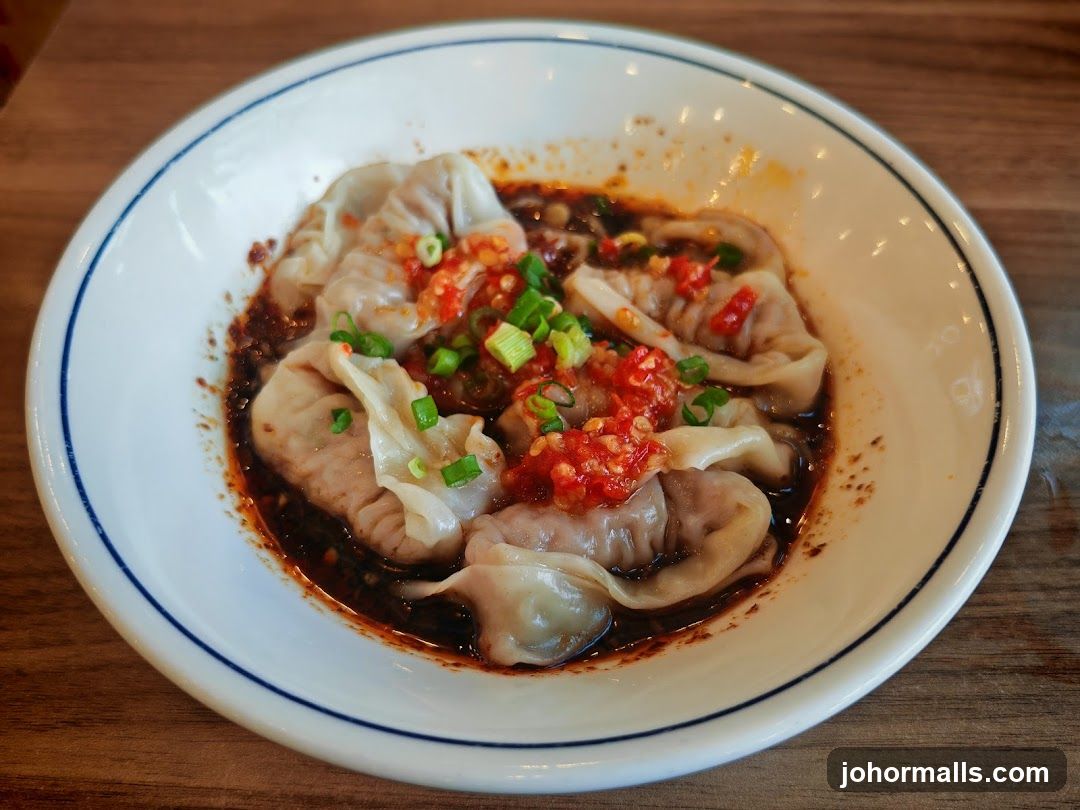 Spicy Wontons