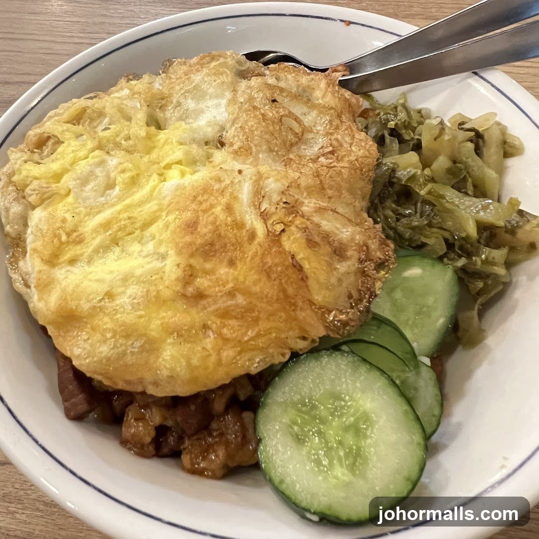 Fried Egg Rice with Sides
