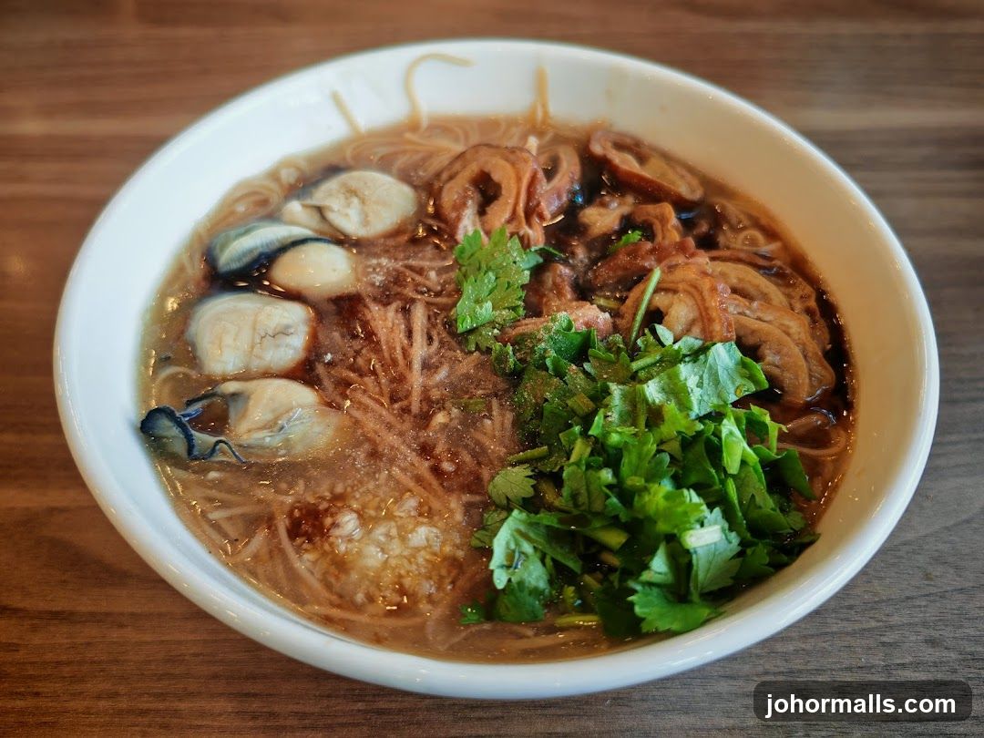 Oyster and Intestine Mee Sua