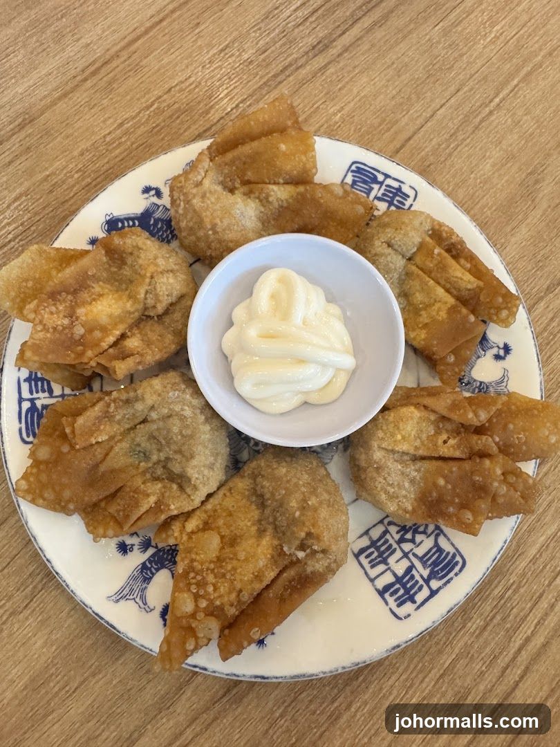 Fried Wontons with Dip