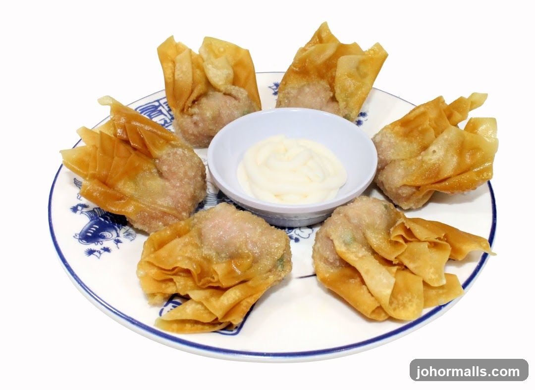 Fried Wontons with Dip