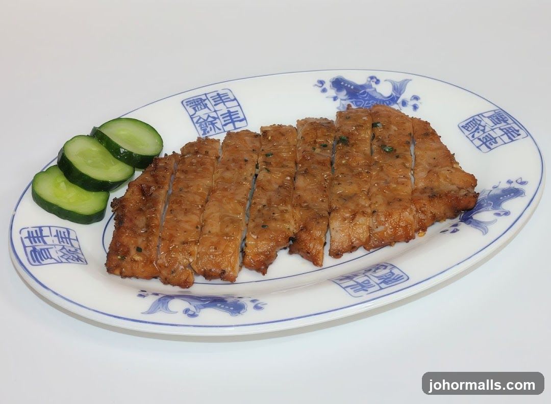 Sliced Pork with Cucumbers