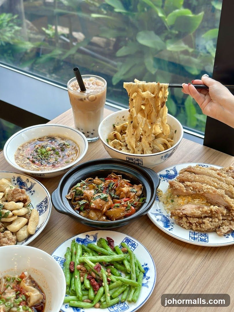 Assortment of Asian Dishes