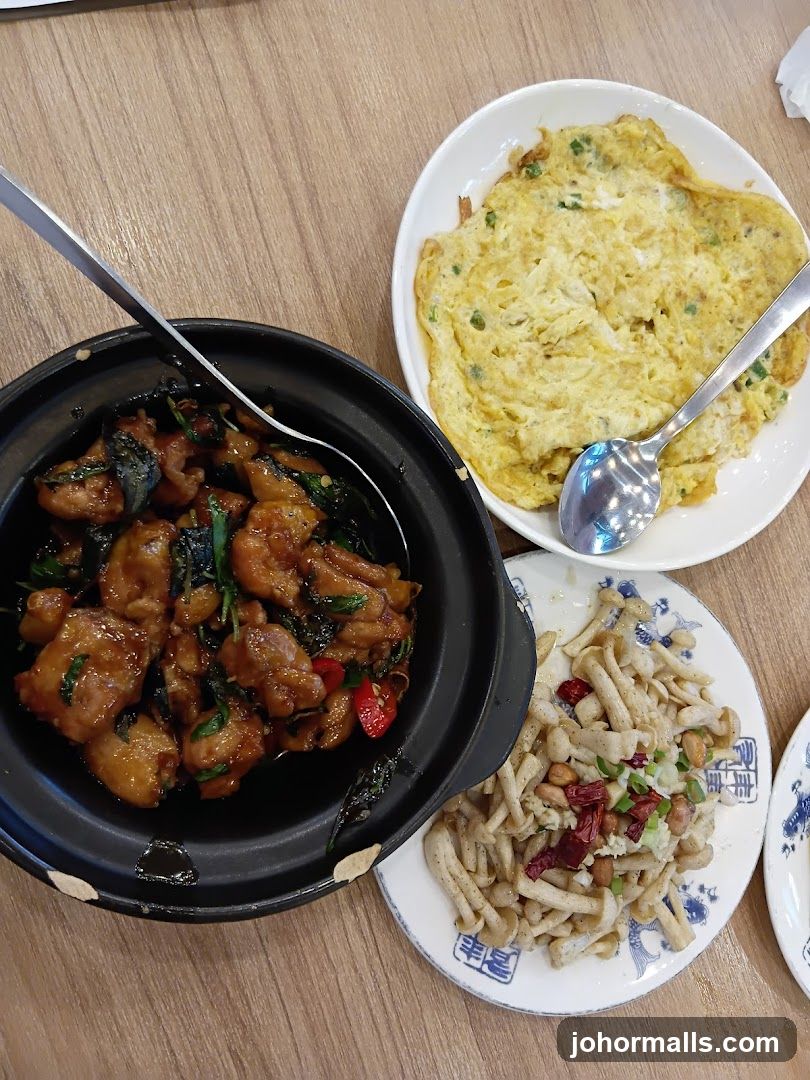 Three Dishes on a Table