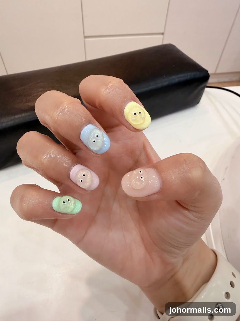 Cute Character Nails
