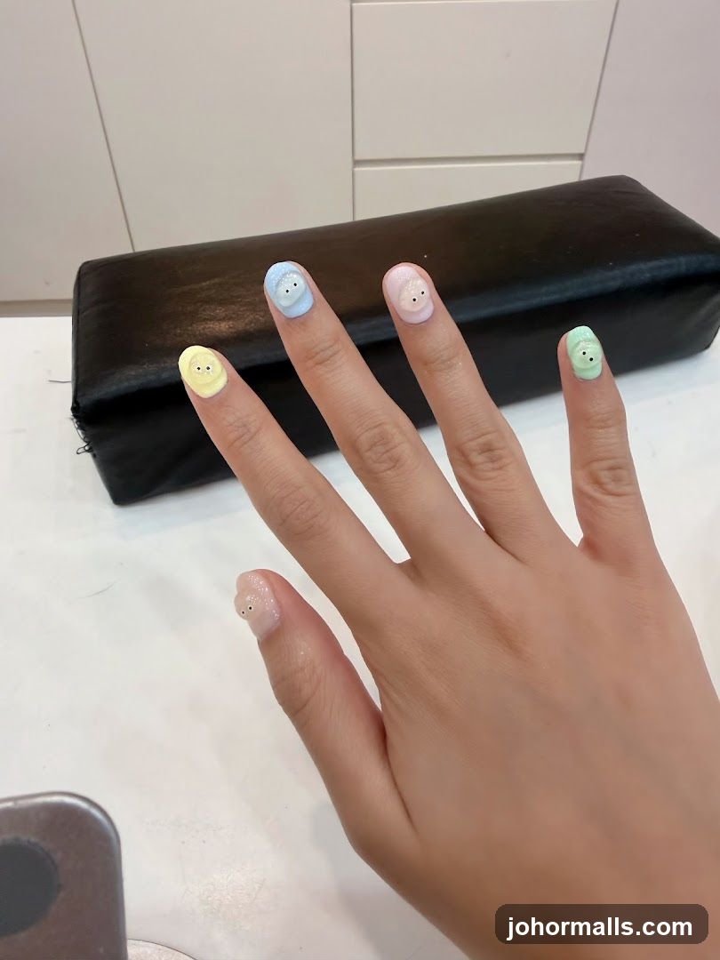 Cute Character Nails