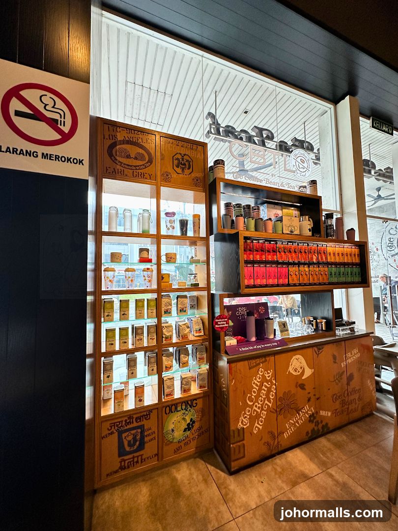 Coffee and Tea Display