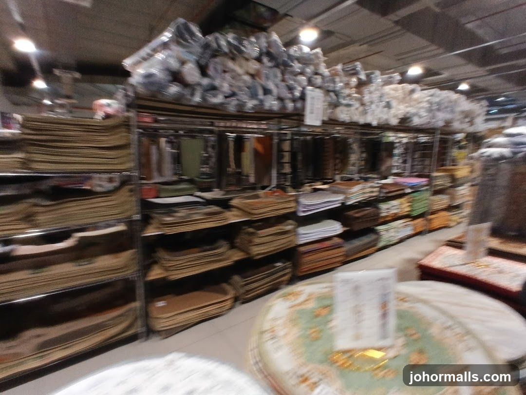 Store Interior with Rugs and Carpets