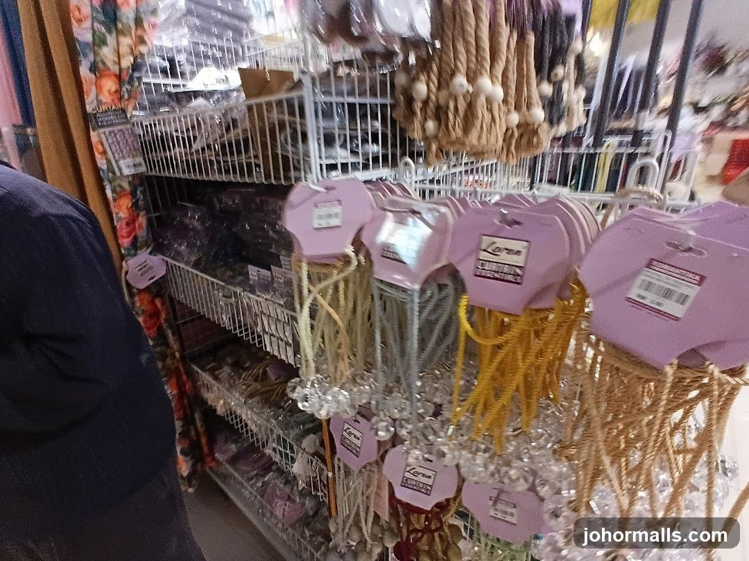 Display of Necklaces and Accessories