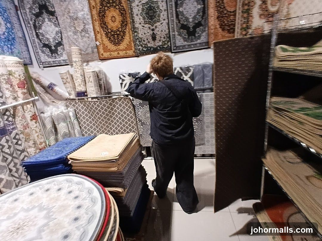 Rugs and Mats Display